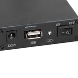 Microwave Power Amplifier Aluminum Alloy Shell High Performance 2 Antennas 2.4G 5.8G WiFi Remote Control