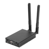 Microwave Power Amplifier Aluminum Alloy Shell High Performance 2 Antennas 2.4G 5.8G WiFi Remote Control