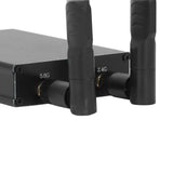 Microwave Power Amplifier Aluminum Alloy Shell High Performance 2 Antennas 2.4G 5.8G WiFi Remote Control