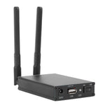 Microwave Power Amplifier Aluminum Alloy Shell High Performance 2 Antennas 2.4G 5.8G WiFi Remote Control