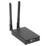 Microwave Power Amplifier Aluminum Alloy Shell High Performance 2 Antennas 2.4G 5.8G WiFi Remote Control