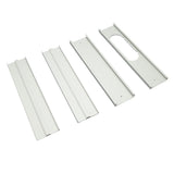 4pcs AC Window Sealing Plates Portable Air Conditioner Exhaust Hose Adjustable Window AC Vent Kit For 5in Diameter Exhaust Hose