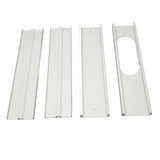 4pcs AC Window Sealing Plates Portable Air Conditioner Exhaust Hose Adjustable Window AC Vent Kit For 5in Diameter Exhaust Hose