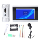 Video Doorbell Camera for Tuya 1080P HD Night Vision 2 Way Talk Wired Video Doorbell with 7 Inch TFT LCD Display for Home AC In Australia - Darrahopens