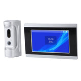 Video Doorbell Camera for Tuya 1080P HD Night Vision 2 Way Talk Wired Video Doorbell with 7 Inch TFT LCD Display for Home AC