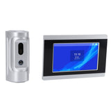 Video Doorbell Camera for Tuya 1080P HD Night Vision 2 Way Talk Wired Video Doorbell with 7 Inch TFT LCD Display for Home AC