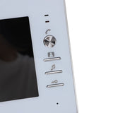 Video Doorbell System 1080P Night Vision Card Swiping 7 Inch Color Screen Wired Intercom Video Display Doorbell with 3 Indoor Unit 100‑240V EU Plug In Australia - Darrahopens