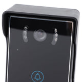 7 Inch AHD LCD Screen Wired Video Intercom Doorbell System 1080P IR Night Vision ID Card Camera Dual Way Intercom for Villa Home AC 100‑240V US Plug