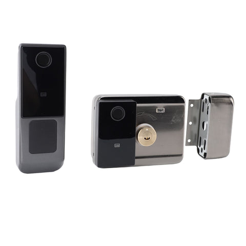 Smart Door Entry Lock Waterproof Safety Fingerprint Password Door Electronic Lock with Remote for Home Bedroom Apartment In Australia - Darrahopens