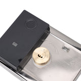 Smart Door Entry Lock Waterproof Safety Fingerprint Password Door Electronic Lock with Remote for Home Bedroom Apartment In Australia - Darrahopens