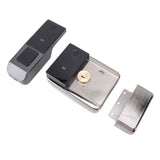 Smart Door Entry Lock Waterproof Safety Fingerprint Password Door Electronic Lock with Remote for Home Bedroom Apartment