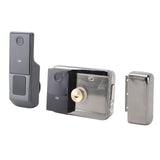 Smart Door Entry Lock Waterproof Safety Fingerprint Password Door Electronic Lock with Remote for Home Bedroom Apartment