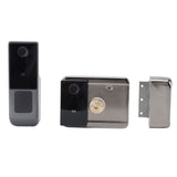 Smart Door Entry Lock Waterproof Safety Fingerprint Password Door Electronic Lock with Remote for Home Bedroom Apartment