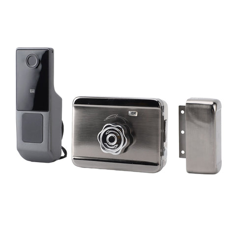 Smart Lock Professional Safety Waterproof Fingerprint Semiconductor Biometric Technology APP Smart Deadbolt Lock for Apartment Home