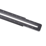 Woodworking Scriber Aluminium Alloy Multifunctional Marking Line Ruler T Type Positioning Scribing Line Drawer for Carpentry DIY Handmade