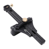 Woodworking Scriber Aluminium Alloy Multifunctional Marking Line Ruler T Type Positioning Scribing Line Drawer for Carpentry DIY Handmade