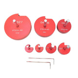 Pipe Reamer Professional Standard PVC Pipe Reamer Pipe Fitting Reamer Kit for PVC Pipe Water Lines Drain Lines 7pcs