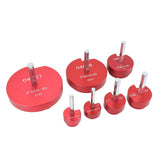 Pipe Reamer Professional Standard PVC Pipe Reamer Pipe Fitting Reamer Kit for PVC Pipe Water Lines Drain Lines 7pcs