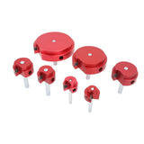 Pipe Reamer Professional Standard PVC Pipe Reamer Pipe Fitting Reamer Kit for PVC Pipe Water Lines Drain Lines 7pcs