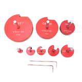 Pipe Reamer Professional Standard PVC Pipe Reamer Pipe Fitting Reamer Kit for PVC Pipe Water Lines Drain Lines 8pcs In Australia - Darrahopens