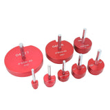 Pipe Reamer Professional Standard PVC Pipe Reamer Pipe Fitting Reamer Kit for PVC Pipe Water Lines Drain Lines 8pcs