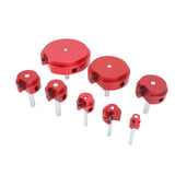Pipe Reamer Professional Standard PVC Pipe Reamer Pipe Fitting Reamer Kit for PVC Pipe Water Lines Drain Lines 8pcs