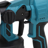 Paint Sprayer 200W 100ML Pot 3 Patterns Adjustable Flow Cordless Spray Paint Gun for Fence Furniture Wall Door EU Plug 100‑240V