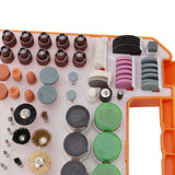 Rotary Tool Kit with 93pcs Accessories 30000RPM Multiuse Tool Portable 200W Mini Power Rotary Tools for Sanding Polishing Drilling