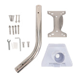 Satellite Pipe Adapter Mount Professional Easy Installation Stable Support Satellite Mount Kits for Gen 3 Roof Satellite