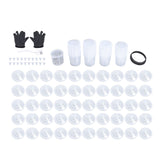 Spray Paint Container 600ML Disposable Paint Sprayer Mixing Cup Kit Disposable Sprayer Cup System for Car Surface Coating