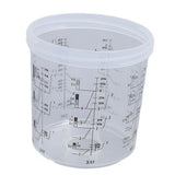Spray Paint Container 600ML Disposable Paint Sprayer Mixing Cup Kit Disposable Sprayer Cup System for Car Surface Coating