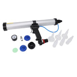 Air Caulking Device High Efficiency Ergonomic Handle Accurate Control Aluminum Alloy Pneumatic Caulk Tool for Building Home Renovation