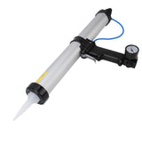 Air Caulking Device High Efficiency Ergonomic Handle Accurate Control Aluminum Alloy Pneumatic Caulk Tool for Building Home Renovation