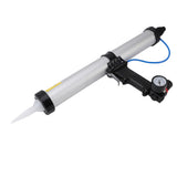 Air Caulking Device High Efficiency Ergonomic Handle Accurate Control Aluminum Alloy Pneumatic Caulk Tool for Building Home Renovation