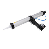 Air Caulking Device High Efficiency Ergonomic Handle Accurate Control Aluminum Alloy Pneumatic Caulk Tool for Building Home Renovation