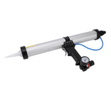 Air Caulking Device High Efficiency Ergonomic Handle Accurate Control Aluminum Alloy Pneumatic Caulk Tool for Building Home Renovation