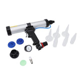 Pneumatic Caulking Tool Aluminum Alloy Compact Pneumatic Cartridge Applicator for Home Decoration 400ml