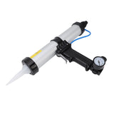 Pneumatic Caulking Tool Aluminum Alloy Compact Pneumatic Cartridge Applicator for Home Decoration 400ml