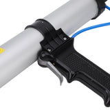 Pneumatic Caulking Tool Aluminum Alloy Compact Pneumatic Cartridge Applicator for Home Decoration 400ml