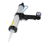 Pneumatic Caulking Tool Aluminum Alloy Compact Pneumatic Cartridge Applicator for Home Decoration 400ml