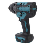 Impact Wrench Brushless Motor 21V Lithium Battery Cordless Electric Impact Wrench with Variable Speed Trigger and LED Light