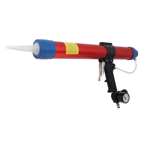 600ml Air Caulking Device Pneumatic Caulk Tool Nozzle Scraper Set G1/4 Seam Tools for Building Home Renovation with Adjustable Valve In Australia - Darrahopens