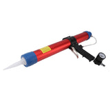 600ml Air Caulking Device Pneumatic Caulk Tool Nozzle Scraper Set G1/4 Seam Tools for Building Home Renovation with Adjustable Valve