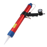 600ml Air Caulking Device Pneumatic Caulk Tool Nozzle Scraper Set G1/4 Seam Tools for Building Home Renovation with Adjustable Valve