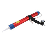 600ml Air Caulking Device Pneumatic Caulk Tool Nozzle Scraper Set G1/4 Seam Tools for Building Home Renovation with Adjustable Valve