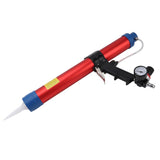 600ml Air Caulking Device Pneumatic Caulk Tool Nozzle Scraper Set G1/4 Seam Tools for Building Home Renovation with Adjustable Valve