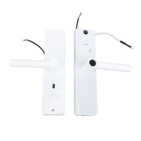 Keyless Fingerprint Entry Lock with Camera Aluminum Fingerprint Password Card APP Remote Control Digital Electronic Smart Lock with Keys for Tuya In Australia - Darrahopens