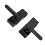 Smart Gate Lock Fingerprint Password Key APP Card Unlocking Electronic Entry Lock Biometric Door Handle