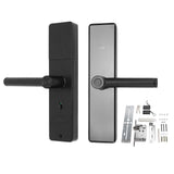 Smart Door Safety Lock for Tuya Door Fingerprint Password Digital Lock Door Entry Lock for Home Apartment Hotel In Australia - Darrahopens