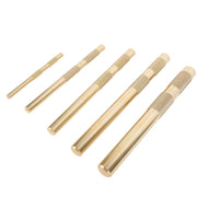 Drift Punch Set Knurled 1/4inch 3/8inch 1/2inch 5/8inch 3/4inch Brass Drift Punch Tool for Automotive Repair Gas In Australia - Darrahopens